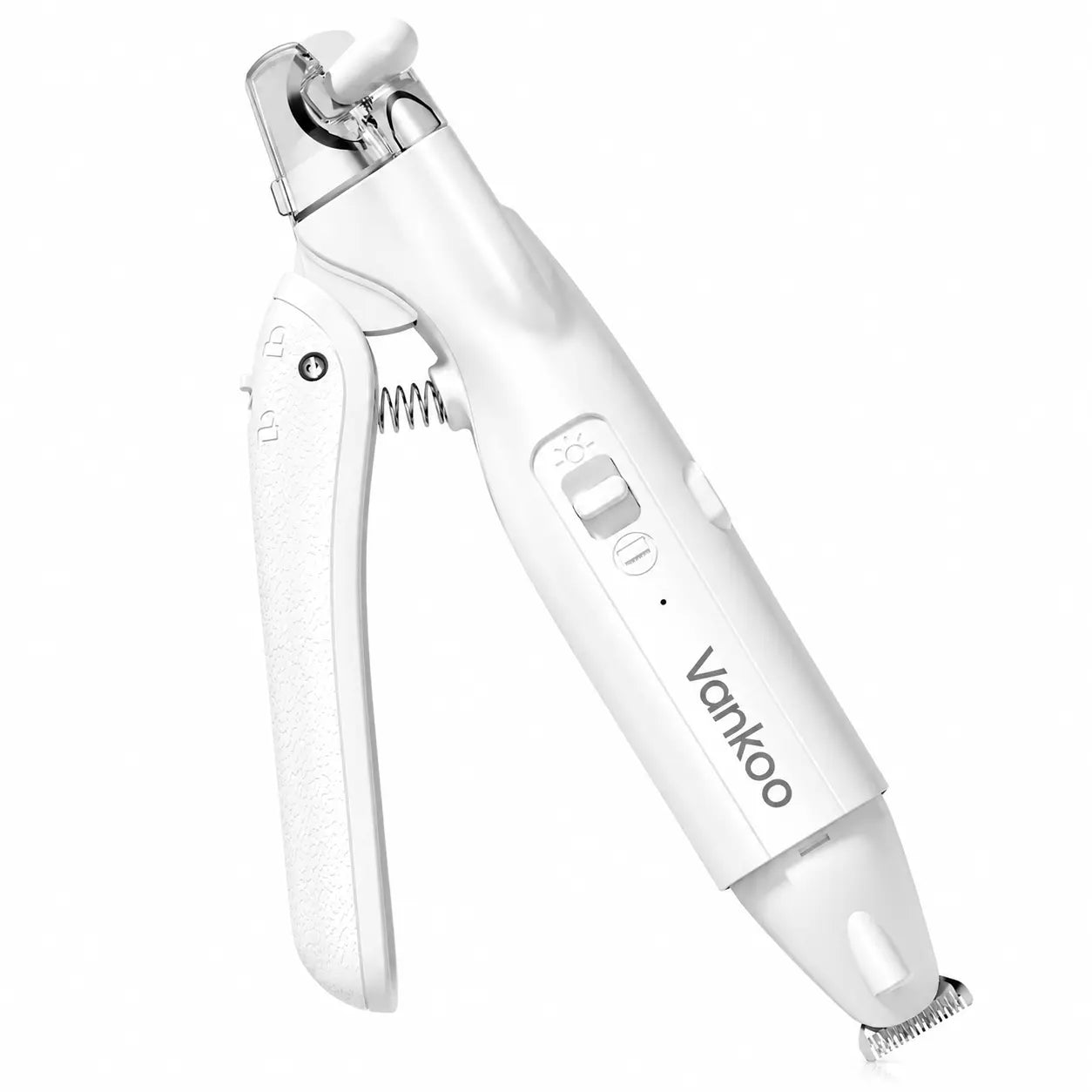 Vankoo 2-In-1 Dog Nail Clipper & Paw Hair Trimmer Kit with LED Light, Pet Paw Trimmer Rechargeable & Waterproof – Small Dog Grooming Clippers– Safe for Dogs & Cats Low Noise Pet Shaver #Summervibes #Petlovers